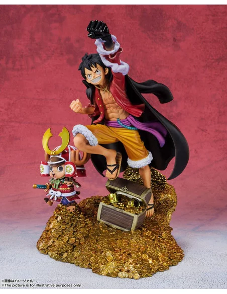 es::One Piece Estatua FiguartsZERO - Monkey D. Luffy Daikaizoku Hyakkei 19 cm