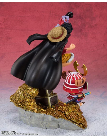 es::One Piece Estatua FiguartsZERO - Monkey D. Luffy Daikaizoku Hyakkei 19 cm