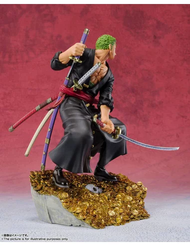 es::One Piece Estatua FiguartsZERO - Roronoa Zoro Daikaizoku Hyakkei 19 cm