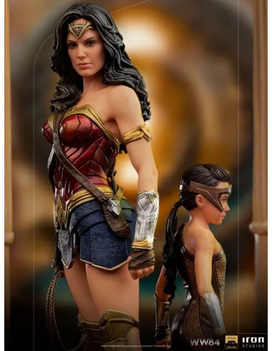 es::Wonder Woman 1984 Estatua 1/10 Deluxe Art Scale Wonder Woman & Young Diana 20 cm