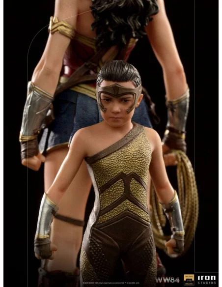 es::Wonder Woman 1984 Estatua 1/10 Deluxe Art Scale Wonder Woman & Young Diana 20 cm
