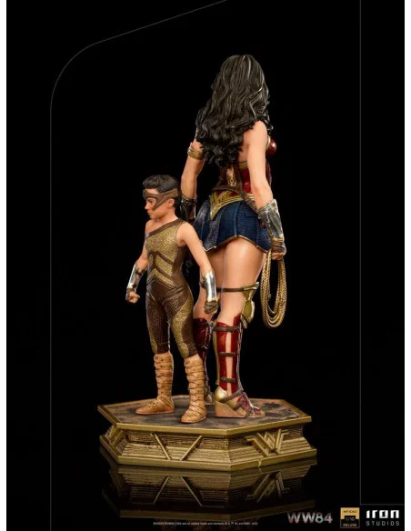es::Wonder Woman 1984 Estatua 1/10 Deluxe Art Scale Wonder Woman & Young Diana 20 cm