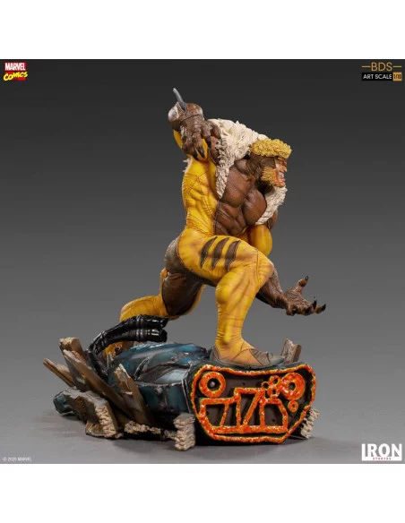 es::Marvel Comics Estatua 1/10 BDS Art Scale Sabretooth 21 cm