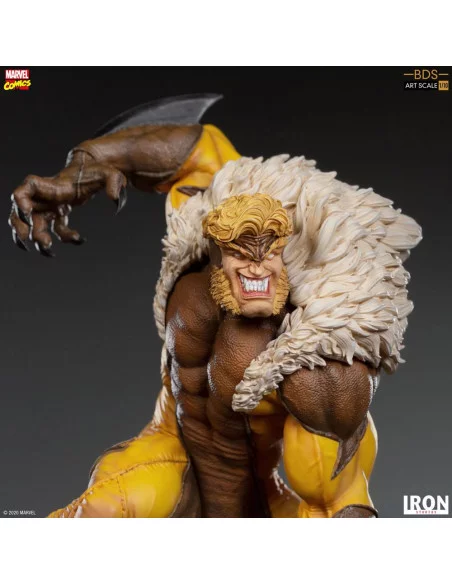 es::Marvel Comics Estatua 1/10 BDS Art Scale Sabretooth 21 cm