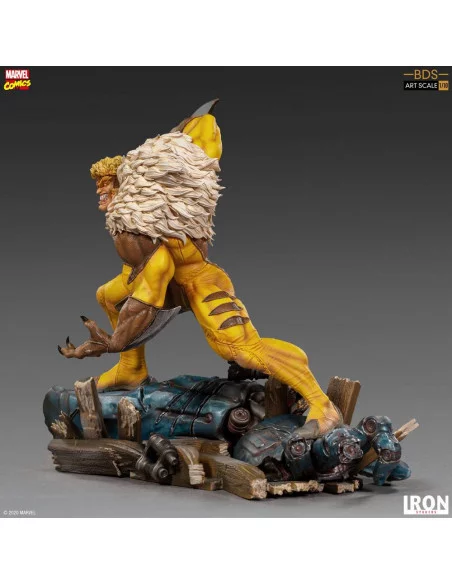 es::Marvel Comics Estatua 1/10 BDS Art Scale Sabretooth 21 cm