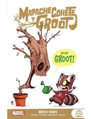 es::Marvel Young Adults. Mapache Cohete y Groot 01