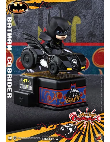 es::Batman 1989 Minifigura con luz y sonido CosRider Batman Hot Toys 13 cm