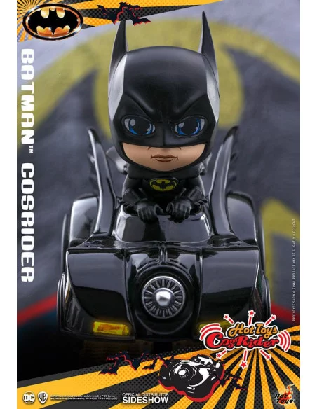es::Batman 1989 Minifigura con luz y sonido CosRider Batman Hot Toys 13 cm