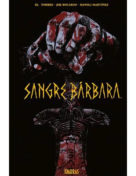 es::Sangre Bárbara con sobrecubierta exclusiva de Fran Galán