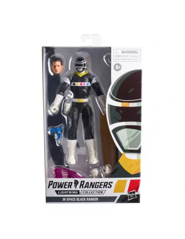 es::Power Rangers In Space Black Ranger Lightning Collection 15 cm