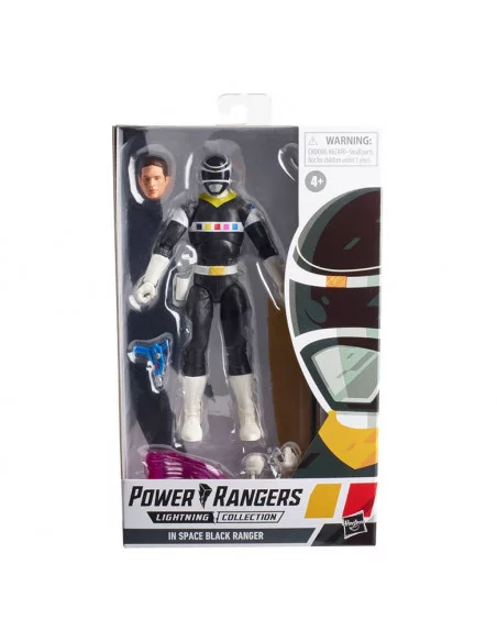 es::Power Rangers In Space Black Ranger Lightning Collection 15 cm es::Power Rangers In Space Black Ranger Lightning Collection 15 cm