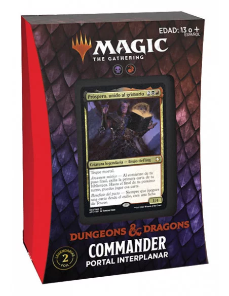 es::Magic: Mazo de Commander Portal Interplanar Aventuras en Forgotten Realms