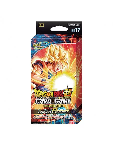 es::Dragon Ball Super Card Game Expansion Set BE17 Saiyan Boost