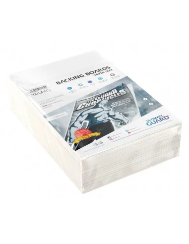 es::Ultimate Guard Silver Size Comic Backing Boards 100