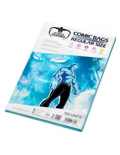 es::Ultimate Guard Bolsas con autocierre Regular Size para cómics resellables 100
