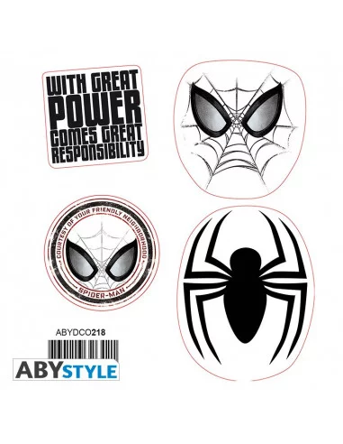 es::Marvel Set de 5 Pegatinas Spiderman