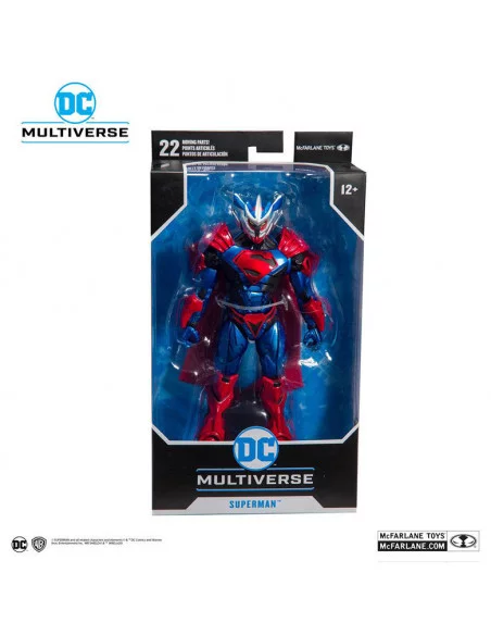 es::Superman Unchained Figura Superman Unchained Armor 18 cm es::Superman Unchained Figura Superman Unchained Armor 18 cm