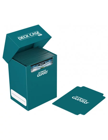 es::Ultimate Guard Deck Case 80+ Caja de Cartas Tamaño Estándar Gasolina Azul