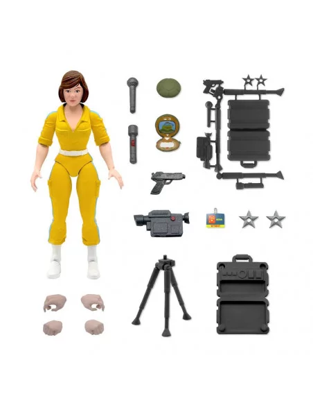 es::Tortugas Ninja Figura Ultimates April O'Neil 18 cm