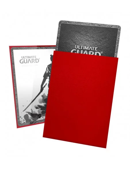 es::Ultimate Guard Katana Sleeves Tamaño Estándar Rojo 100 fundas para cartas