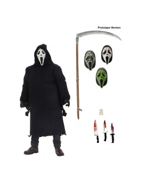 es::Scream Figura Ultimate Ghostface 18 cm