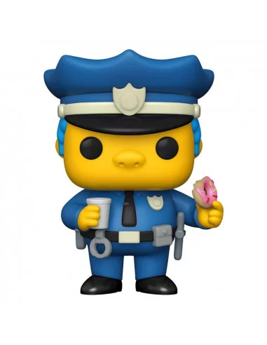 es::Los Simpson Figura POP! Animation Vinyl Chief Wiggum 9 cm