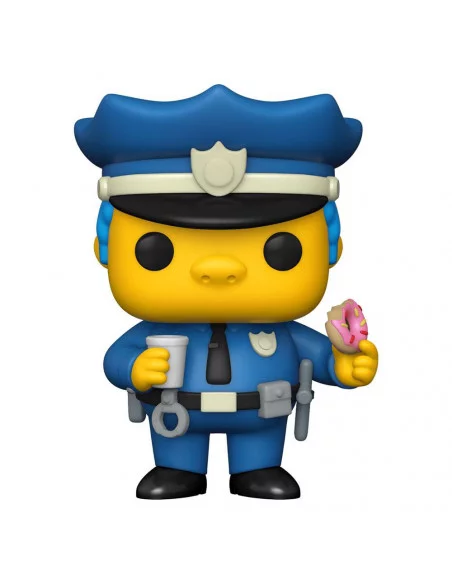 es::Los Simpson Figura POP! Animation Vinyl Chief Wiggum 9 cm