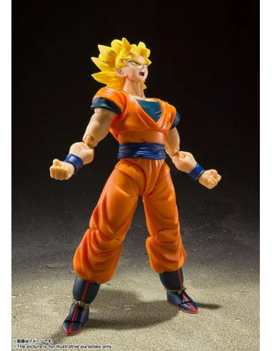 es::Dragonball Z Figura S.H. Figuarts Super Saiyan Full Power Son Goku 14 cm
