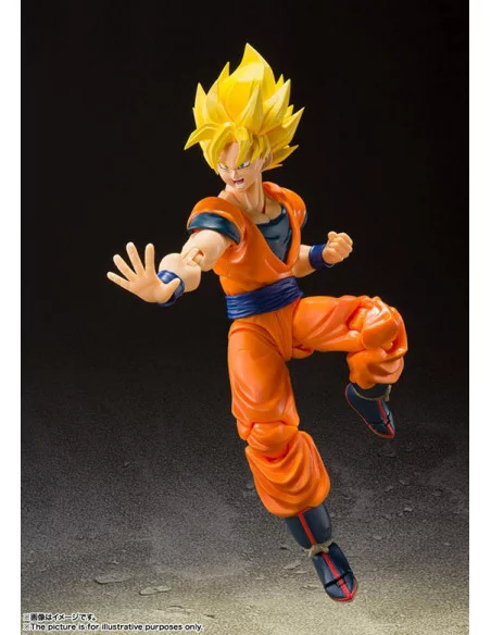 es::Dragonball Z Figura S.H. Figuarts Super Saiyan Full Power Son Goku 14 cm