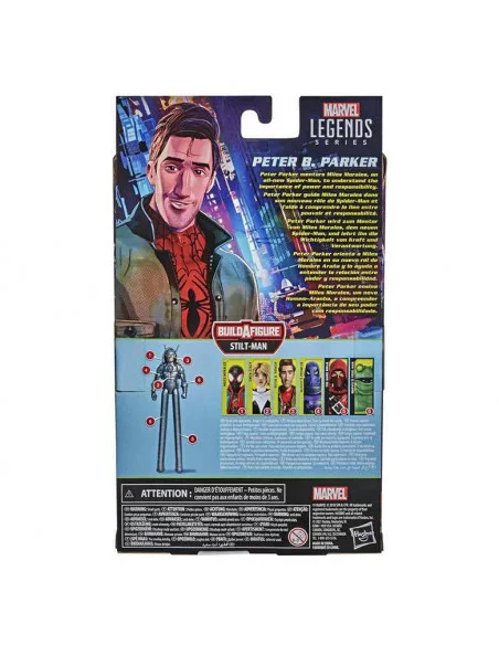 es::Marvel Legends Figura Peter B. Parker Spider-man in to the Spider-Verse 15 cm