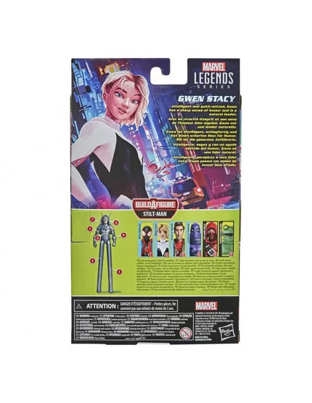 es::Marvel Legends Figura Gwen Stacy Spider-Man: Into the Spider-Verse 15 cm