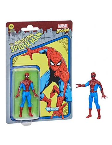 es::Marvel Legends Retro Figura Spider-Man 10 cm