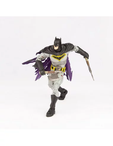 es::DC Multiverse Figura Batman with Battle Damage Dark Nights: Metal 18 cm