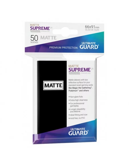 es::Fundas Supreme UX 50 Uds Mate Color Negro