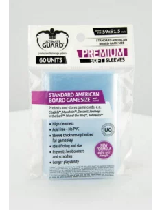 es::Ultimate Guard Premium Soft Sleeves Fundas de Cartas del Juego de Mesa Standard American 60