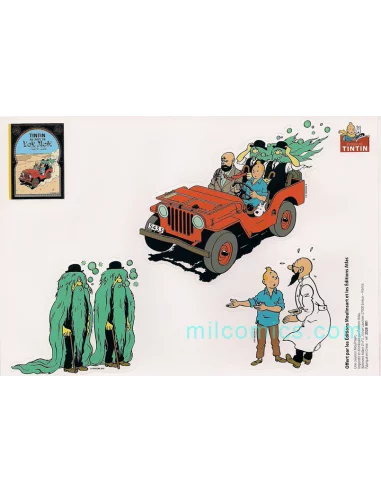 es::Set De Pegatinas Coches Tintín: Oro Negro