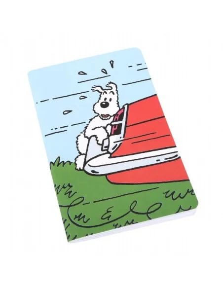 es::Tintín Libro de notas Milú Coche 20 cm