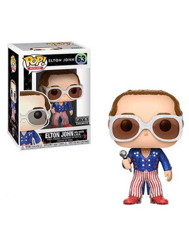 es::Elton John POP! Rocks Vinyl Figura Elton Glitter 9 cm
