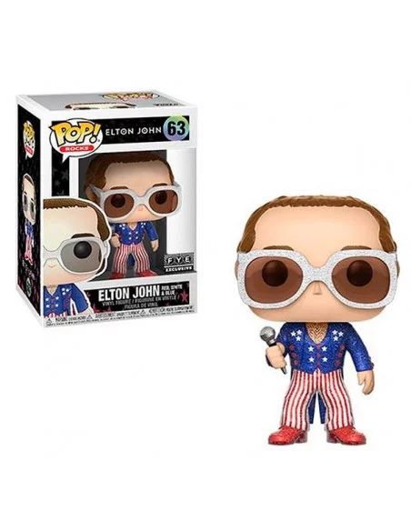 es::Elton John POP! Rocks Vinyl Figura Elton Glitter 9 cm