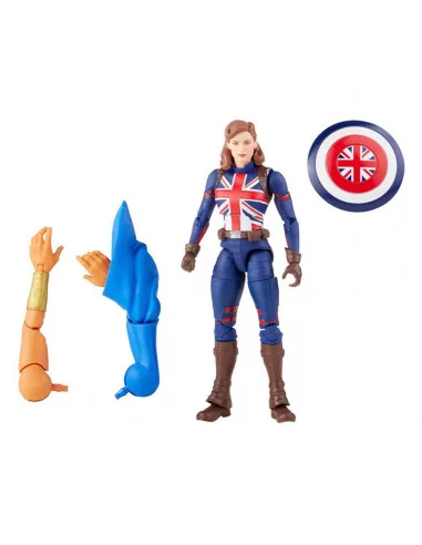 es::Disney Plus Marvel Legends Figura Captain Carter What If...? 15 cm