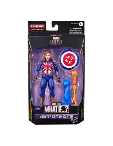 es::Disney Plus Marvel Legends Figura Captain Carter What If...? 15 cm