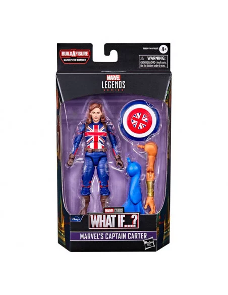 es::Disney Plus Marvel Legends Figura Captain Carter What If...? 15 cm