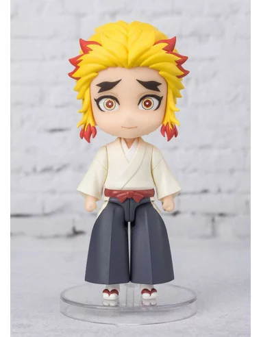 Bandai Demon Slayer - Figura Decorativa Senjuro Rengoku, 9 Cm - Collezione Ufficiale