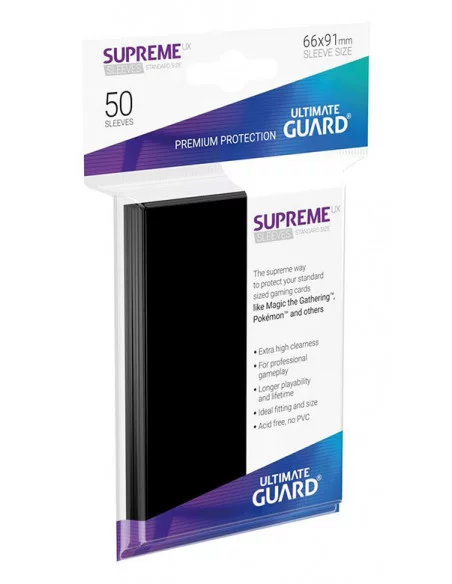 es::Fundas Supreme UX 50 Uds Color Negro