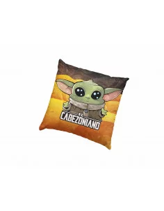 es::Star Wars Cojín cuadrado El cabezoniano