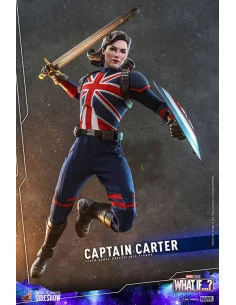 es::What If...? Figura 1/6 Captain Carter 29 cm Hot Toys 30 cm