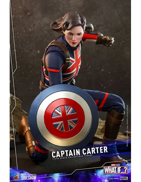 es::What If...? Figura 1/6 Captain Carter 29 cm Hot Toys 30 cm