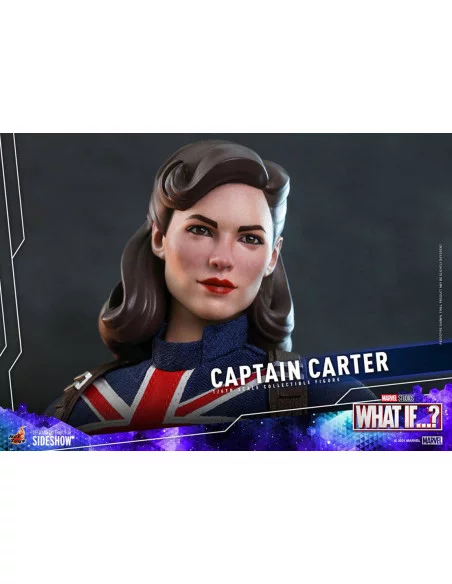es::What If...? Figura 1/6 Captain Carter 29 cm Hot Toys 30 cm