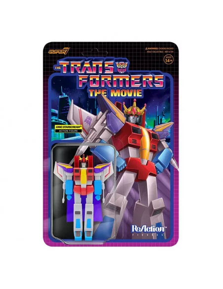 es::Transformers Figura ReAction Wave 4 King Starscream 10 cm 