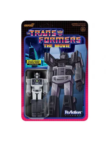 es::Transformers Figura ReAction Wave 4 Fallen Leader Optimus Prime 10 cm